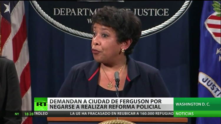 Demandan a la ciudad de Ferguson por negarse a realizar una reforma policial