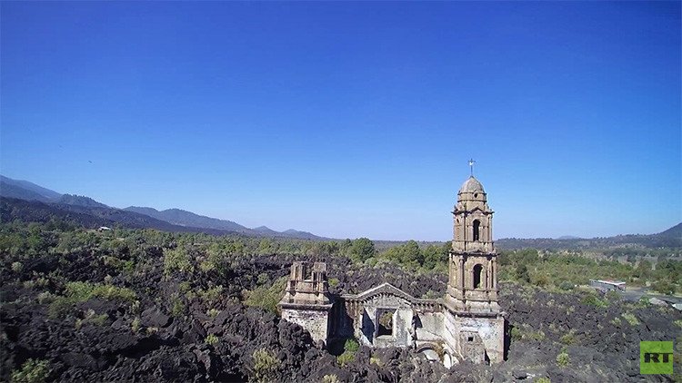 Video: La 'Pompeya mexicana', a vista de dron