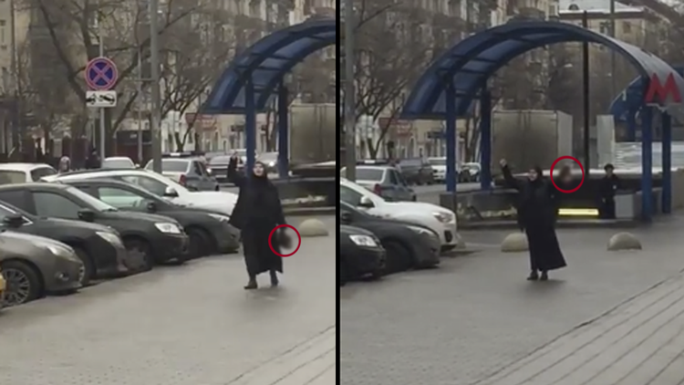 Detienen a una mujer que pasea una cabeza decapitada de una niña en Moscú (VIDEO +18)