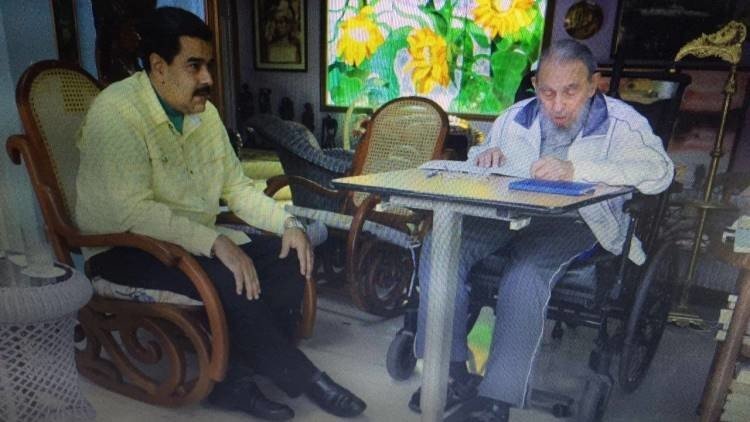 Nicolás Maduro se encuentra con Fidel Castro en La Habana (Fotos, video)