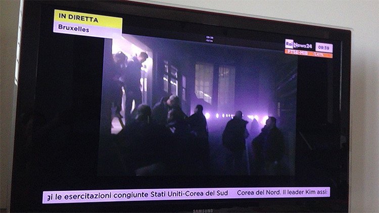 Reportan una serie de explosiones en el metro de la capital belga