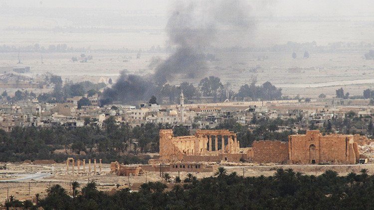 El Ejército sirio libera la ciudadela de Palmira del Estado Islámico