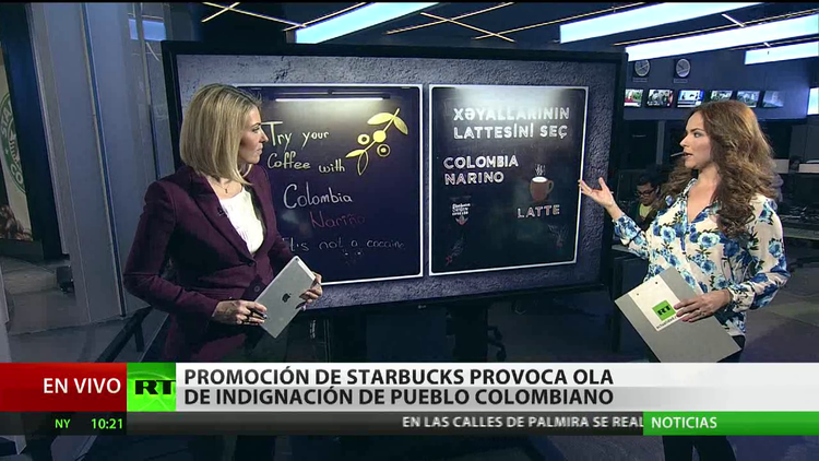 "No es cocaína": La polémica publicidad de Starbucks sobre el café colombiano