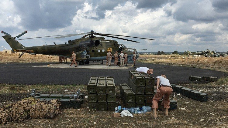 Misión cumplida: Tres helicópteros de combate regresan a Rusia desde Siria 