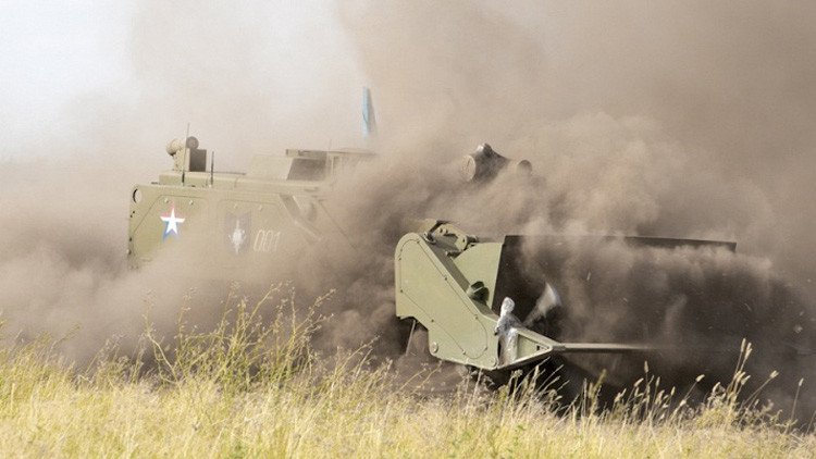 Rusia empleará alta tecnología militar para limpiar Palmira de las minas del EI (Fotos,video)