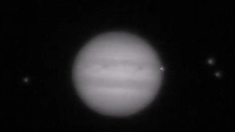 Incidente cósmico: dos videos muestran impactante colisión de un objeto con Júpiter 