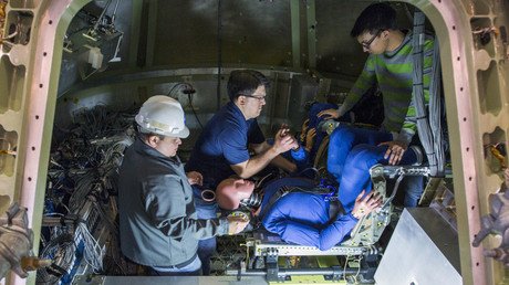 Maniquíes ponen a prueba el amarizaje de la misión a Marte de la NASA (Fotos)