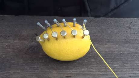 ¡Así de simple! ¿Cómo hacer una fogata con un limón?