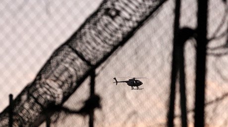 Espectacular vídeo de una fuga carcelaria en helicóptero en Canadá
