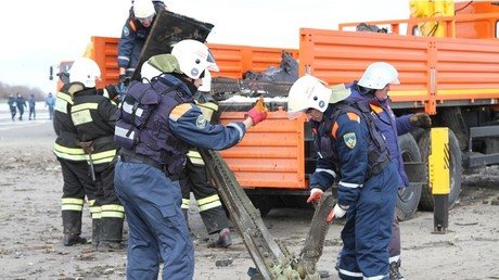 Impresionantes imágenes: Así quedó el avión de Flydubai siniestrado en Rusia (VIDEO, FOTOS)