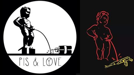 La Red desafía el terrorismo con imágenes de la estatua belga Manneken Pis