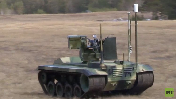 Video: Así es el nuevo robot de combate ruso Nerehta en acción