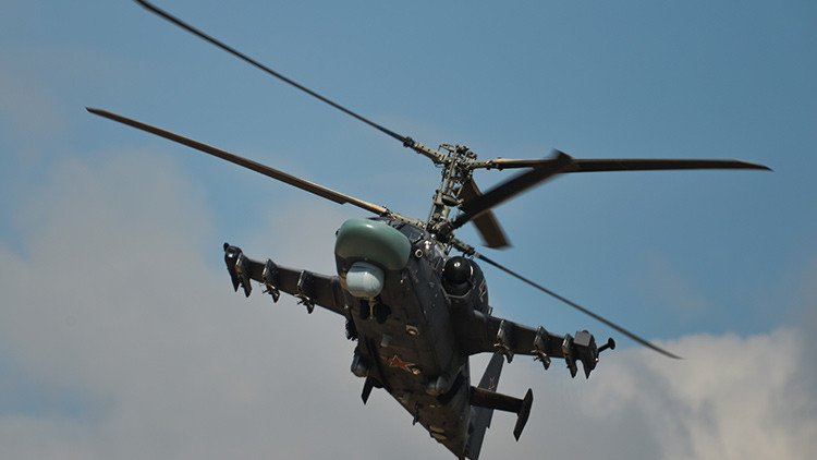 Video: El helicóptero ruso Alligator, grabado por primera vez durante un vuelo de combate en Siria