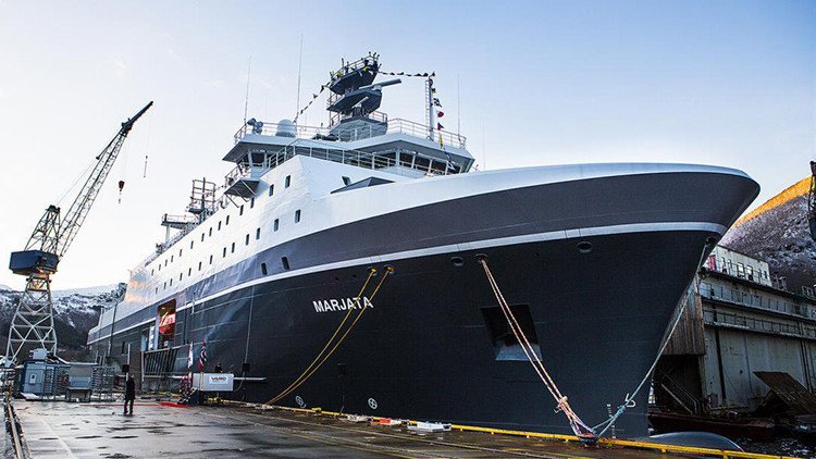  Noruega construye un buque militar por una suma récord para espiar a Rusia 