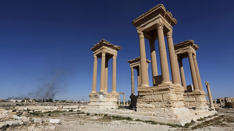 El Estado Islámico deja minada toda Palmira