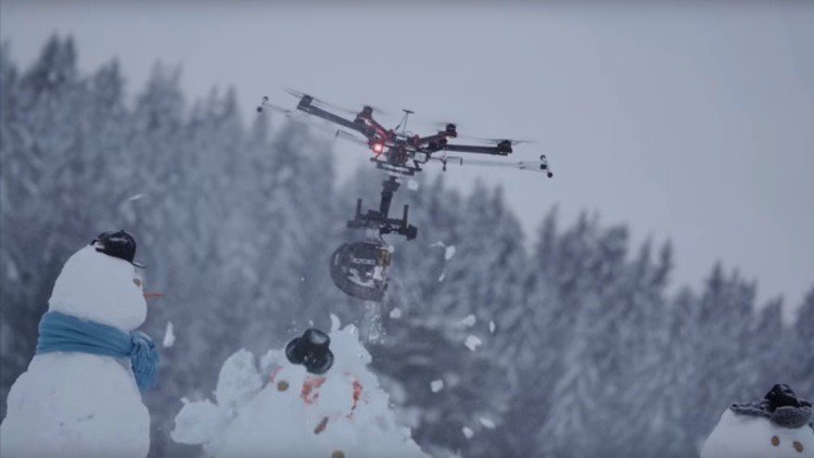 ¿Un dron 'leñador' o 'asesino'?: montan una motosierra en un vehículo no tripulado