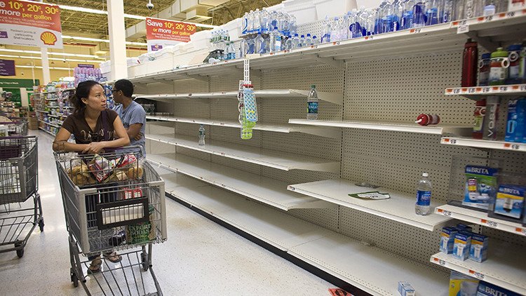La célebre foto de la 'escasez' en Venezuela se hizo en Nueva York y engañó a todos