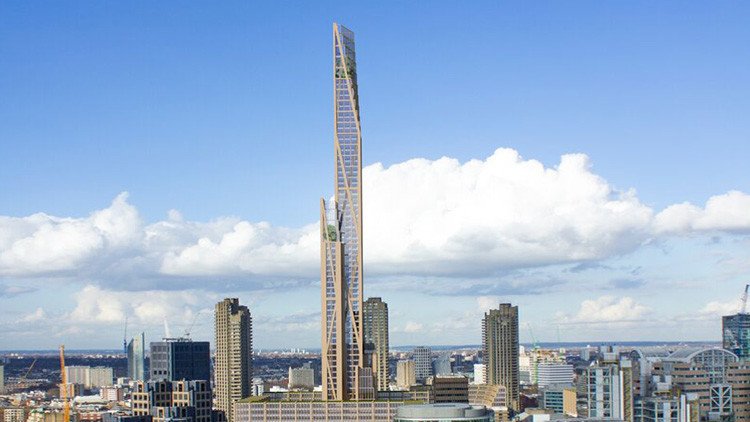 Arquitectura para el siglo XXI: proyectan un rascacielos de madera en Londres