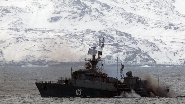 La Flota del Norte rusa lleva a cabo maniobras de búsqueda de submarinos enemigos