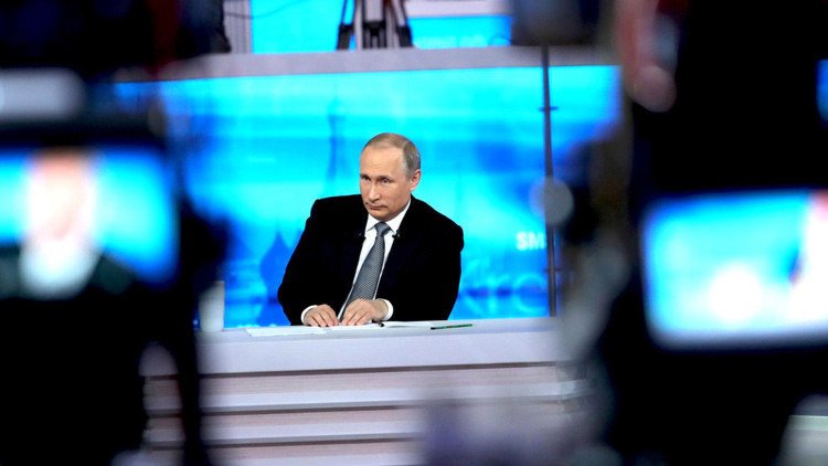 Las mejores citas de Vladímir Putin durante su 'Línea directa' de 2016