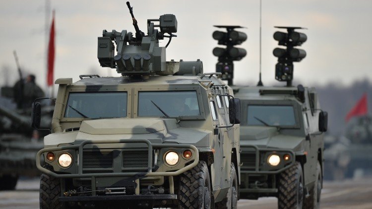 El Día de la Victoria Rusia presentará sus nuevos Tigr-M armados con ballestas automáticas