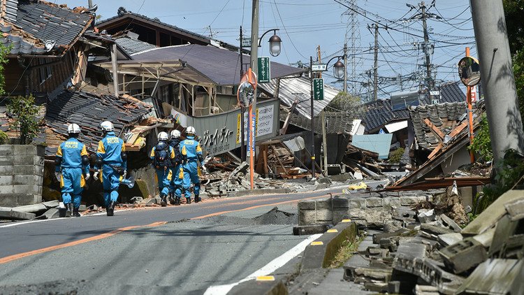 Publican video de la espuma que cubrió una ciudad japonesa tras los terremotos
