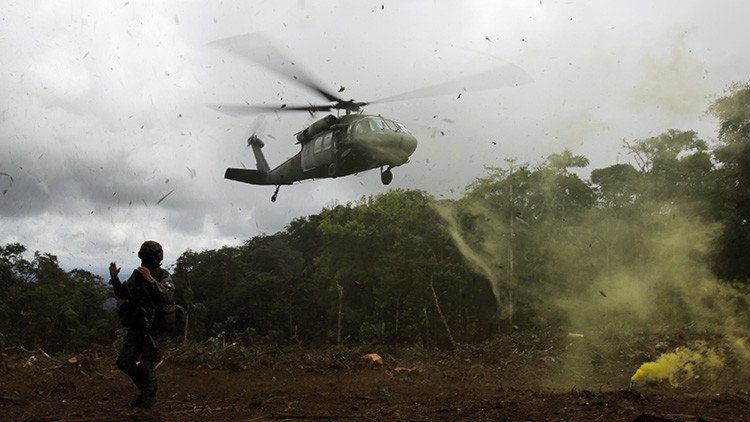 Operativo de película: Capturan a un narco en Colombia con helicópteros y fusiles de asalto (Video)