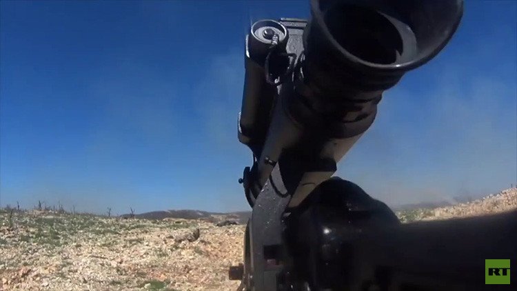 Video: El Ejército sirio graba una batalla con una GoPro