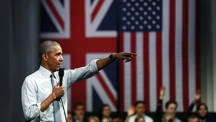 Los euroescépticos británicos acusan a Obama de injerencia por su campaña contra el Brexit