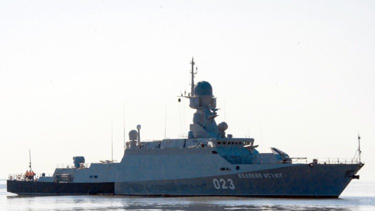Buques de guerra rusos realizan prácticas con misiles Kalibr en el mar Caspio
