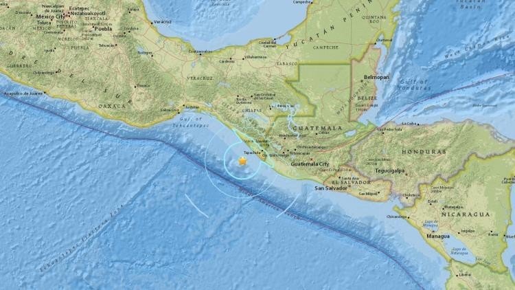 Un sismo de magnitud 6 sacude la costa sur de México