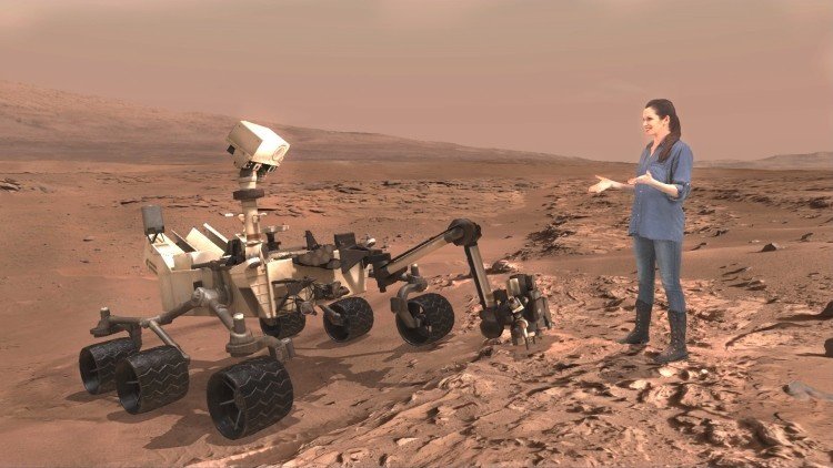 Llega la realidad aumentada: La NASA y Microsoft hacen posible visitar Marte