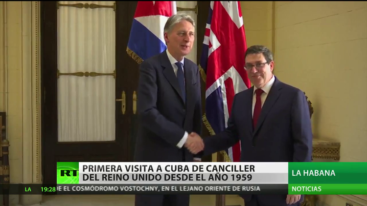Reino Unido y Cuba firman memorandos para reforzar su cooperación