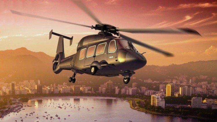 El nuevo helicóptero civil Ka-62 realiza su primer vuelo en Rusia