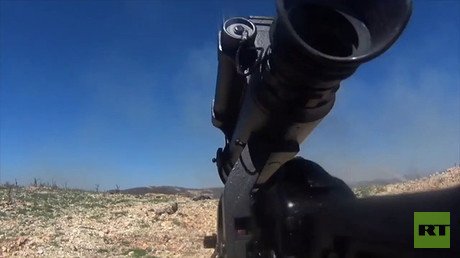 Video: El Ejército sirio graba una batalla con una GoPro