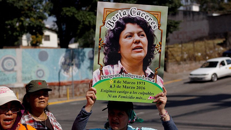 Honduras: Detienen a cuatro sospechosos del asesinato de la activista Berta Cáceres