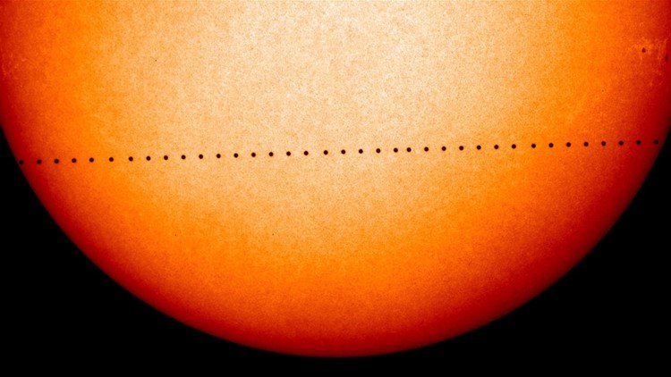 Video: Mercurio pasa por delante del Sol en un fenómeno que sucede raramente