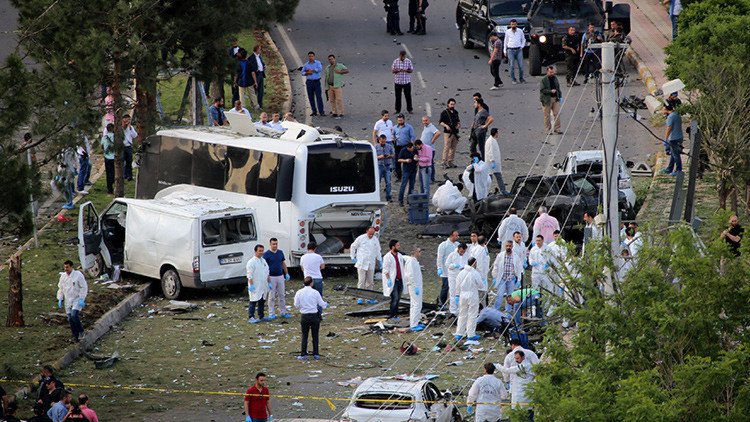 Turquía: una explosión en la ciudad de Diyarbakir deja al menos 3 muertos y decenas de heridos