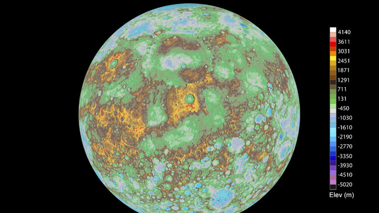 En su máxima expresión: científicos publican el primer mapa animado de Mercurio (video)