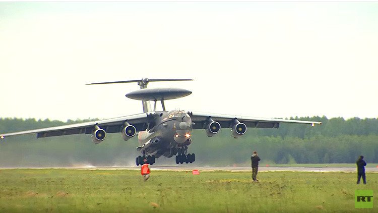 'Platillo volante': Rusia presenta su nuevo avión de alerta temprana (video)