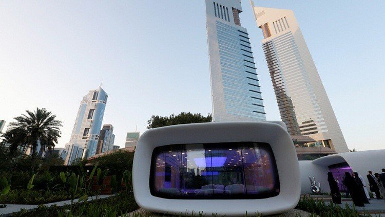 Dubái imprime en 3D una oficina futurística en menos det tres semanas (FOTOS)