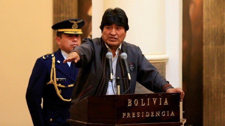 Evo Morales acusa a Chile de enviar agentes de inteligencia a Bolivia para debilitar su Gobierno