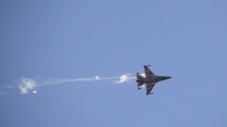 La Fuerza Aérea israelí bombardea la Franja de Gaza 