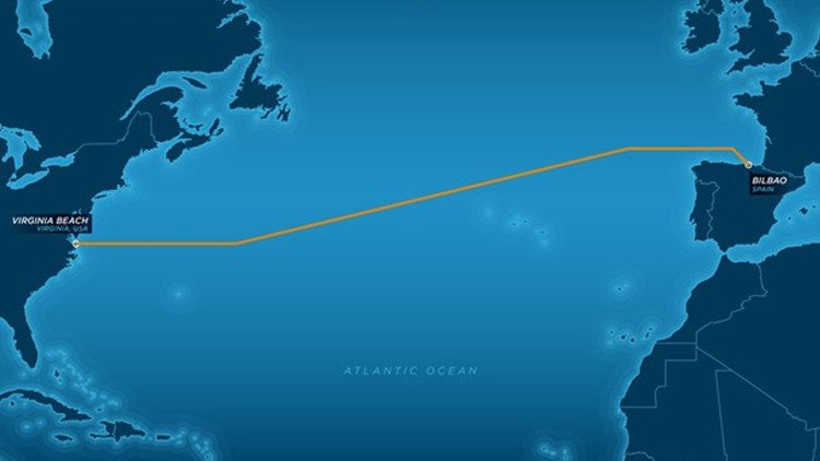 Facebook y Microsoft unirán ambos lados del Atlántico con un megacable submarino