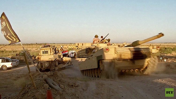 Primeras imágenes: El Ejército iraquí entra en la ciudad de Faluya, ocupada por el Estado Islámico