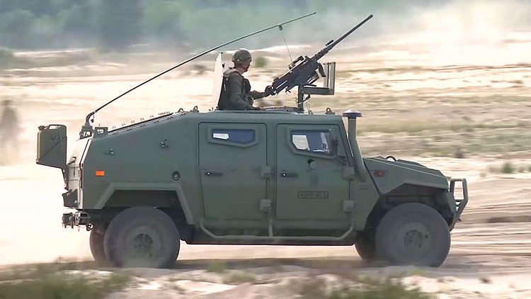 Video grabado por dron: Militares españoles participan en ejercicios militares de la OTAN en Polonia