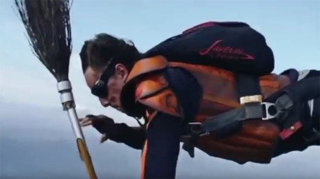 Un sueño cumplido: Colombianos juegan al quidditch tras saltar del avión