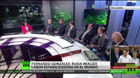 Los Cinco Cubanos en RT: "Rusia hace una labor estabilizadora de gran importancia en el mundo"