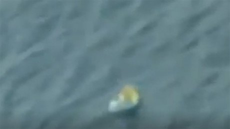 Las primeras imágenes de la zona donde habría desaparecido el vuelo de EgyptAir