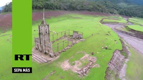 Un pueblo de Venezuela reaparece tras permanecer sumergido más de 30 años